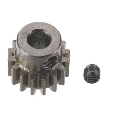 Extra Hard 5Mm Bore .8 Module (31.75P) Pinion, 16T 1