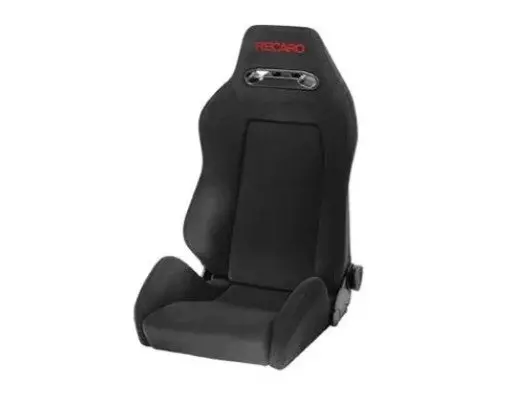 Recaro Speed Seat (3/4/5 Point) - Black Nardo/Black Nardo W/Red Logo 1