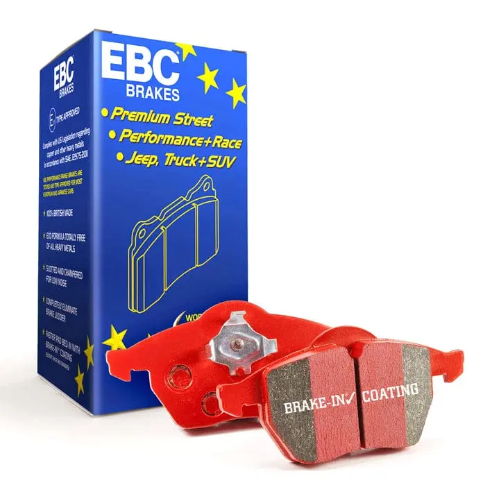 Ebc Redstuff Front Brake Pad Set - Porsche 911 (991.2 & 992.1) 3.0Tt 1