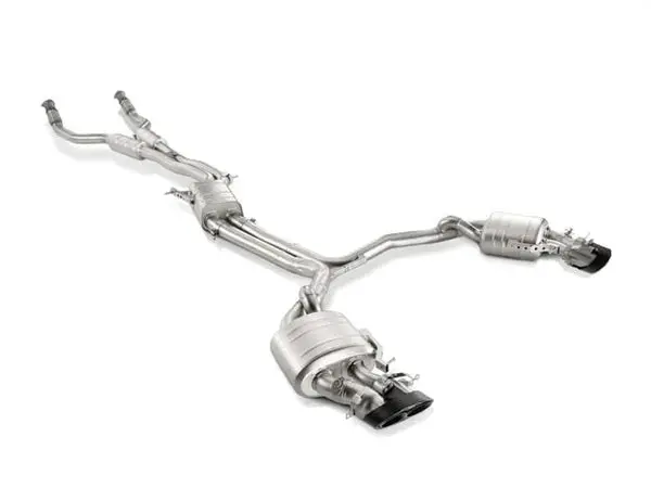 Akrapovic 14-17 Audi Rs7 Sportback (C7) Evolution Line Cat Back (Titanium) W/ Carbon Tips 1