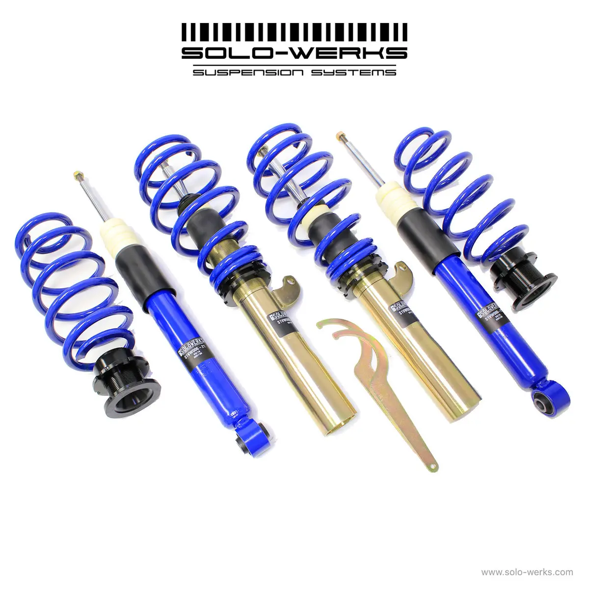 Solo-Werks Mk6 Jetta Coilover Kit (Torsion Beam 55Mm) 1