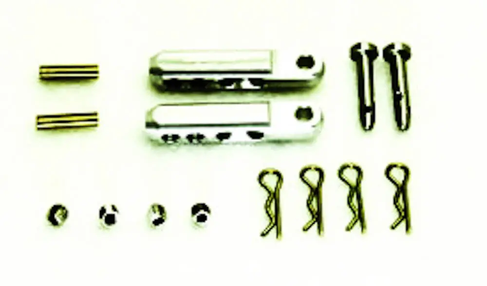 Secraft Pull-Pull Coupler Rudder Silver 1
