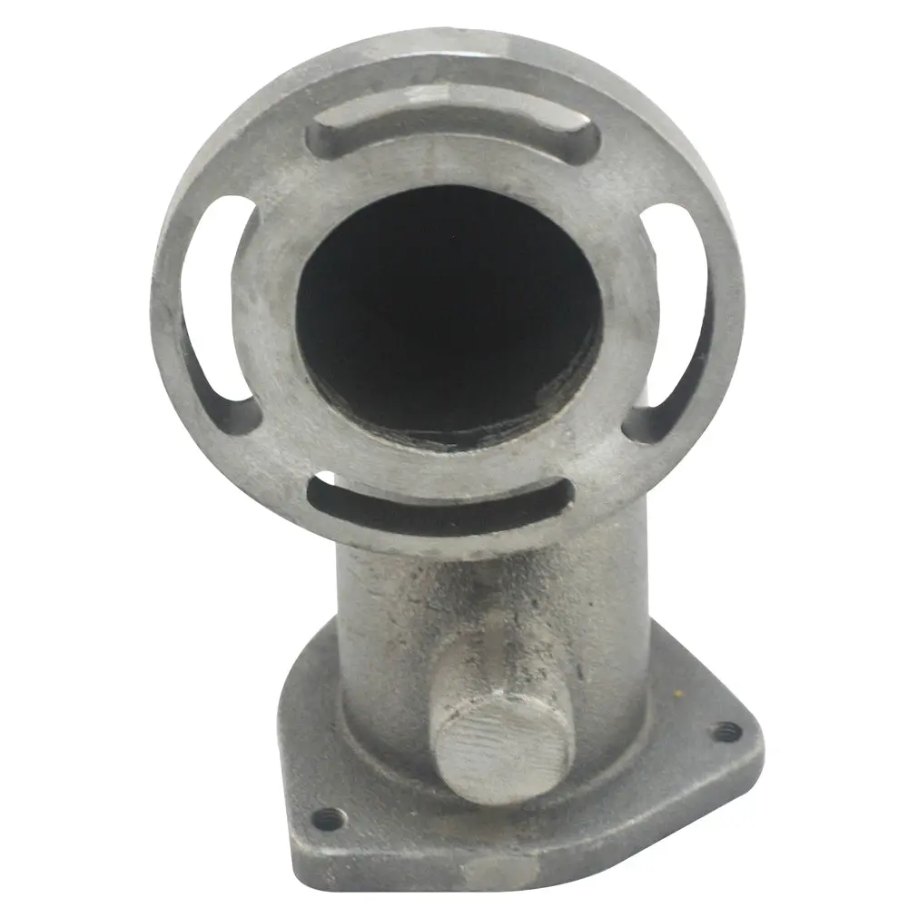 Spa Turbo Cast Iron Turbocharger Downpipe 90° 2 1/2" T3 4 Bolts 2