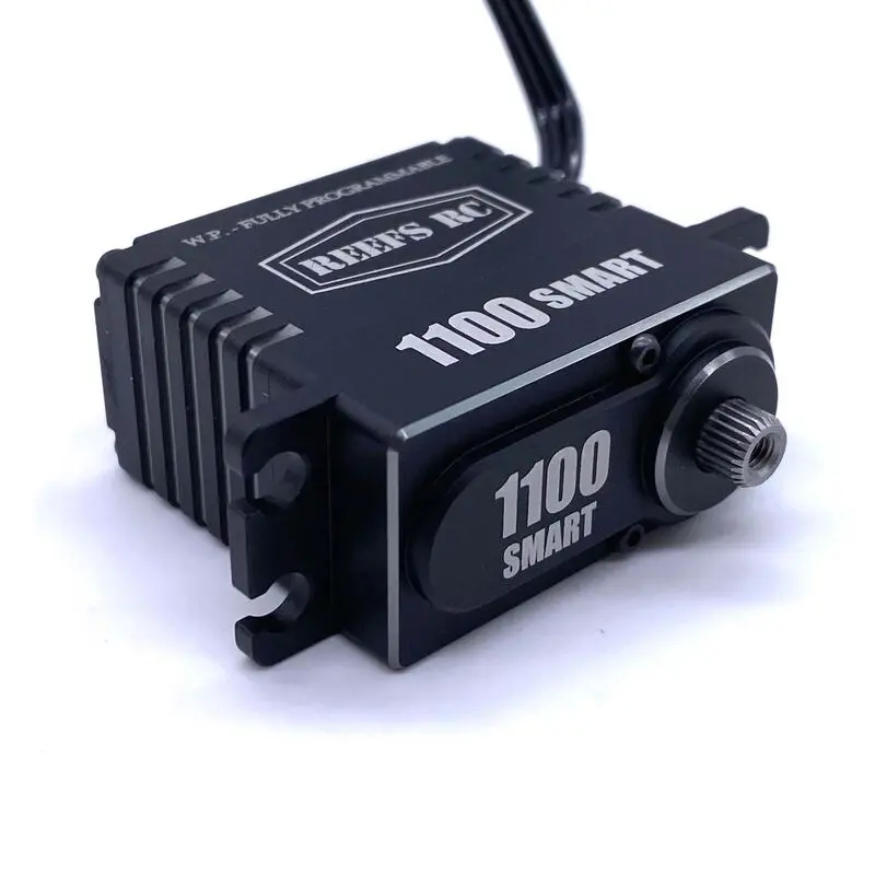 Reefs 1100 Digital Metal Gear Waterproof Programmable Servo & Winch, Black 1