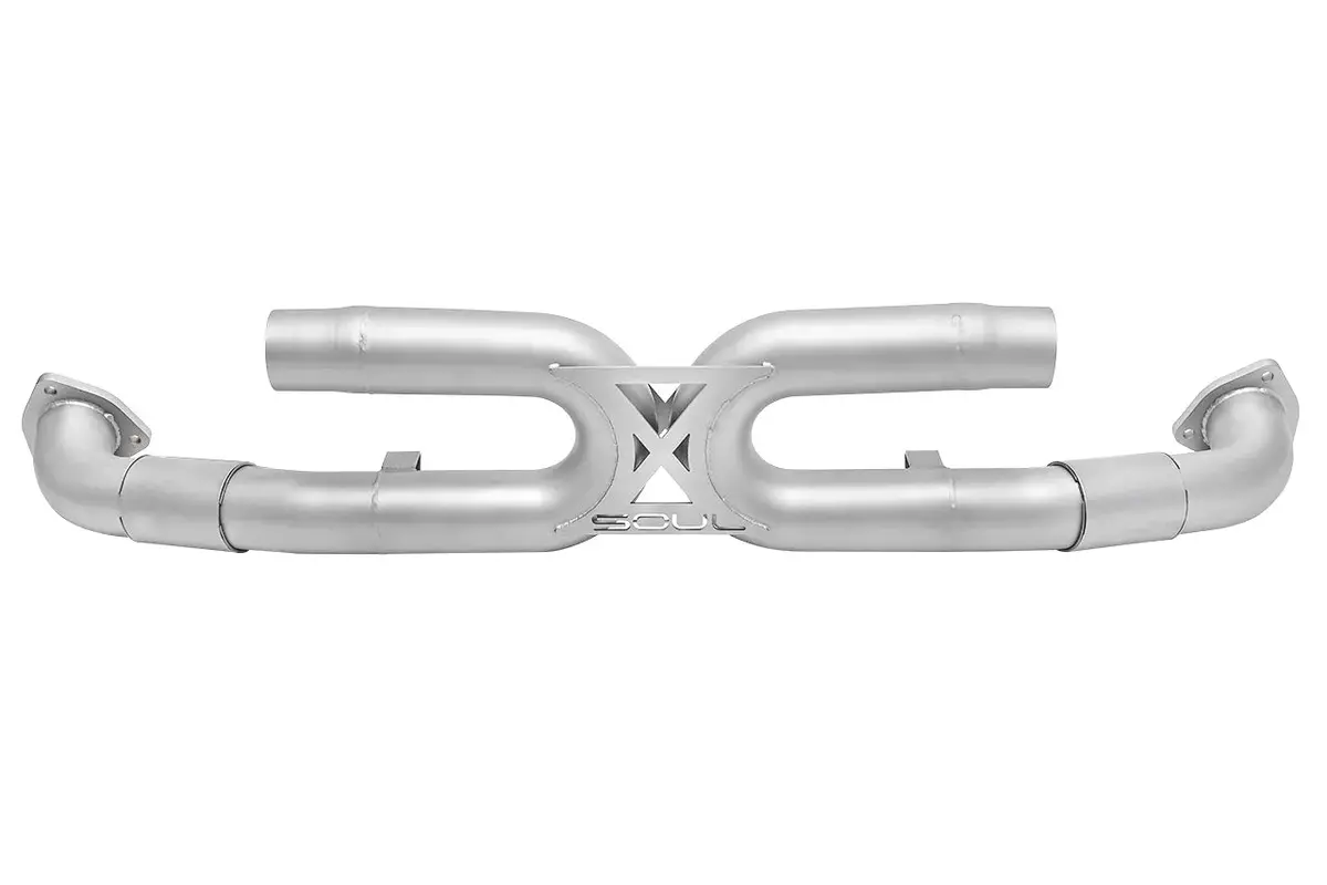 Soul Performance Porsche 997.2 Carrera Center Muffler Bypass Exhaust 1