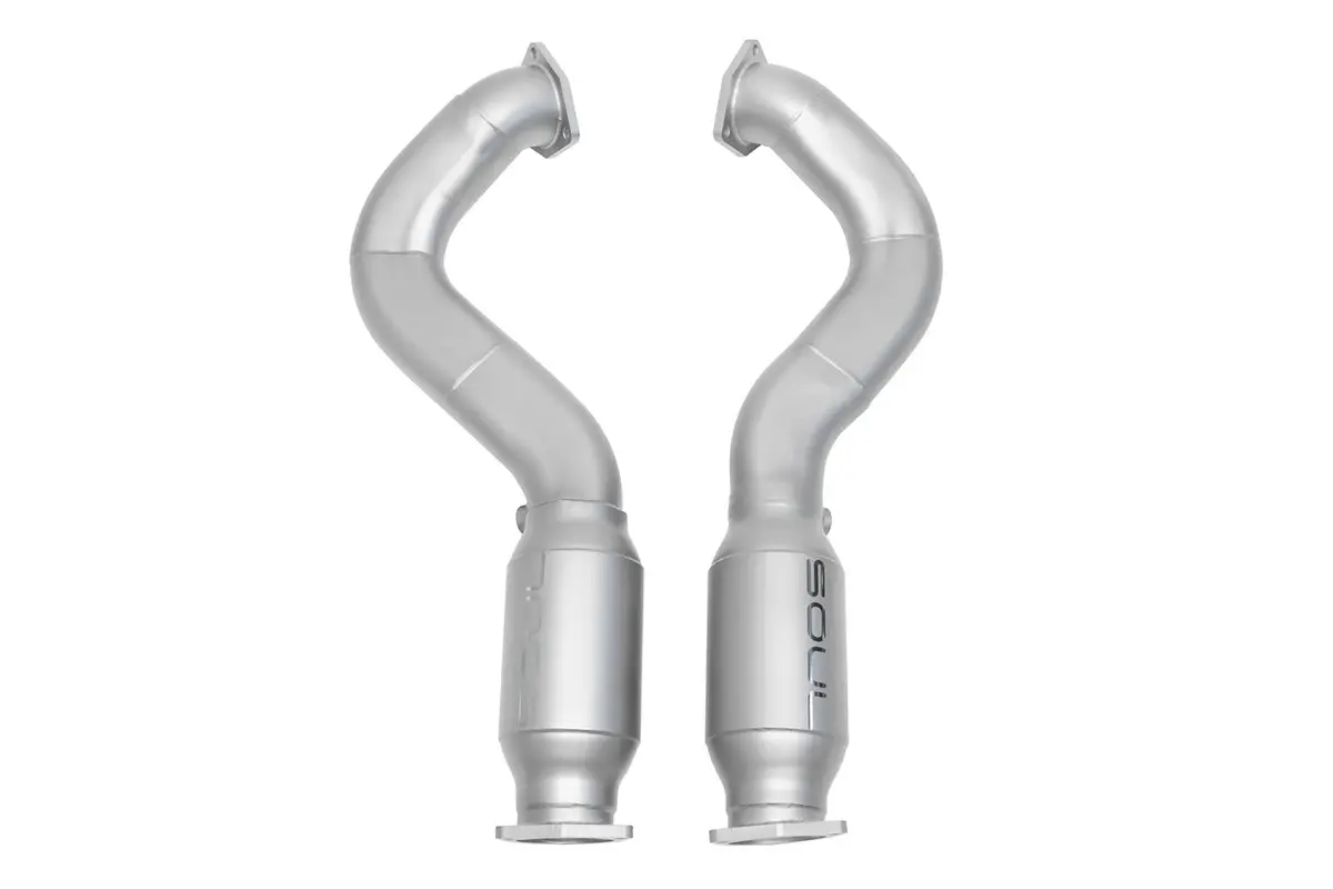 Soul Performance Porsche 718 Gt4 Rs / Spyder Rs Soul Resonated Over Axle Pipes (Heat Shielded) 1