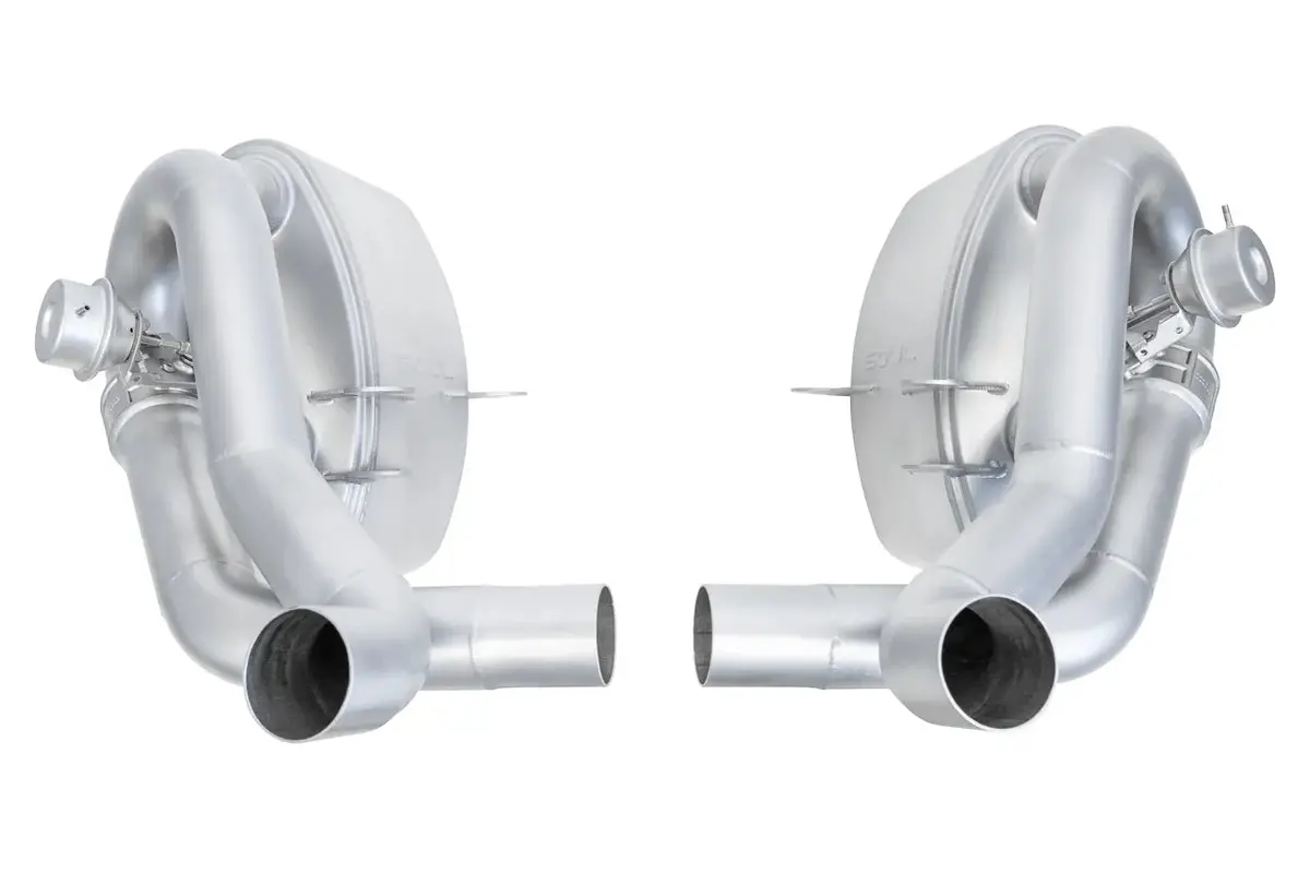 Soul Performance Porsche 996 Carrera 4S Soul Valved Side Mufflers 1