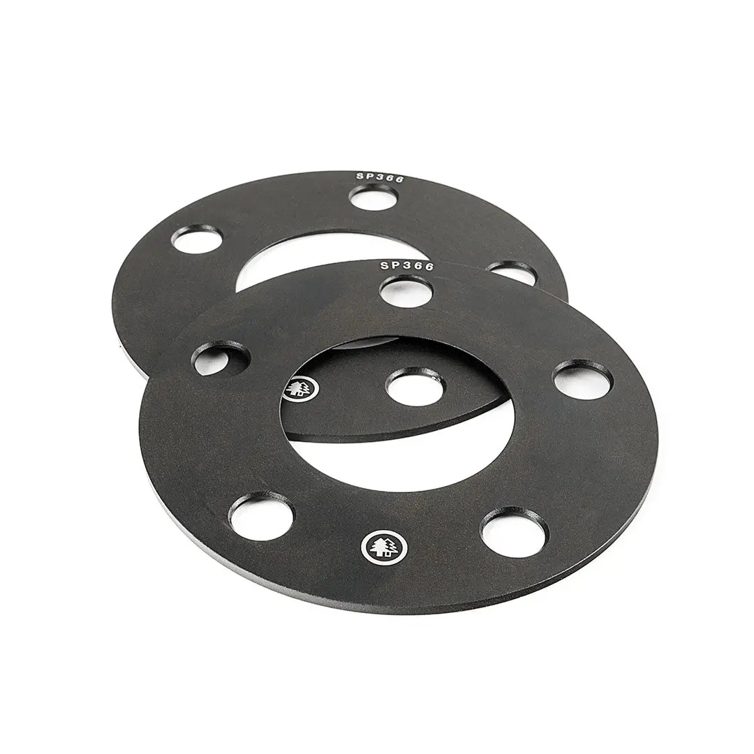 Bfi 3Mm Wheel Spacers, 66.6 Centerbore (5X112) - Mini Fitment 1