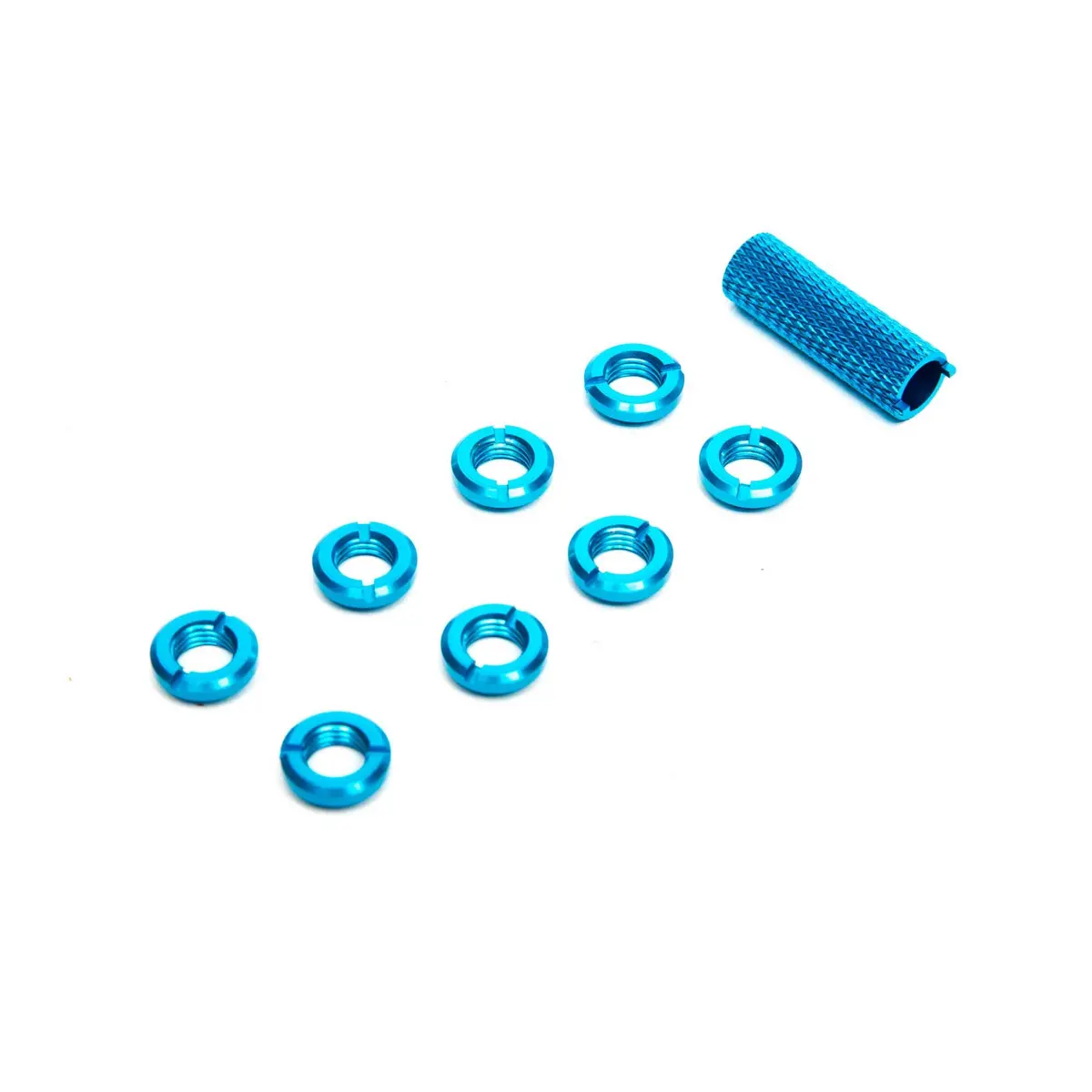 Spma1300 Spektrum Radio Blue Switch Nut 1