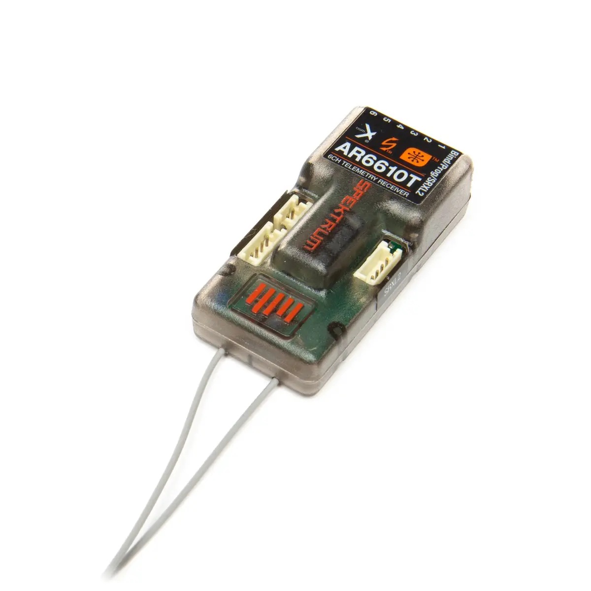 Spmar6610t Ar6610t Dsmx 6-Channel Telemetry Receiver 1