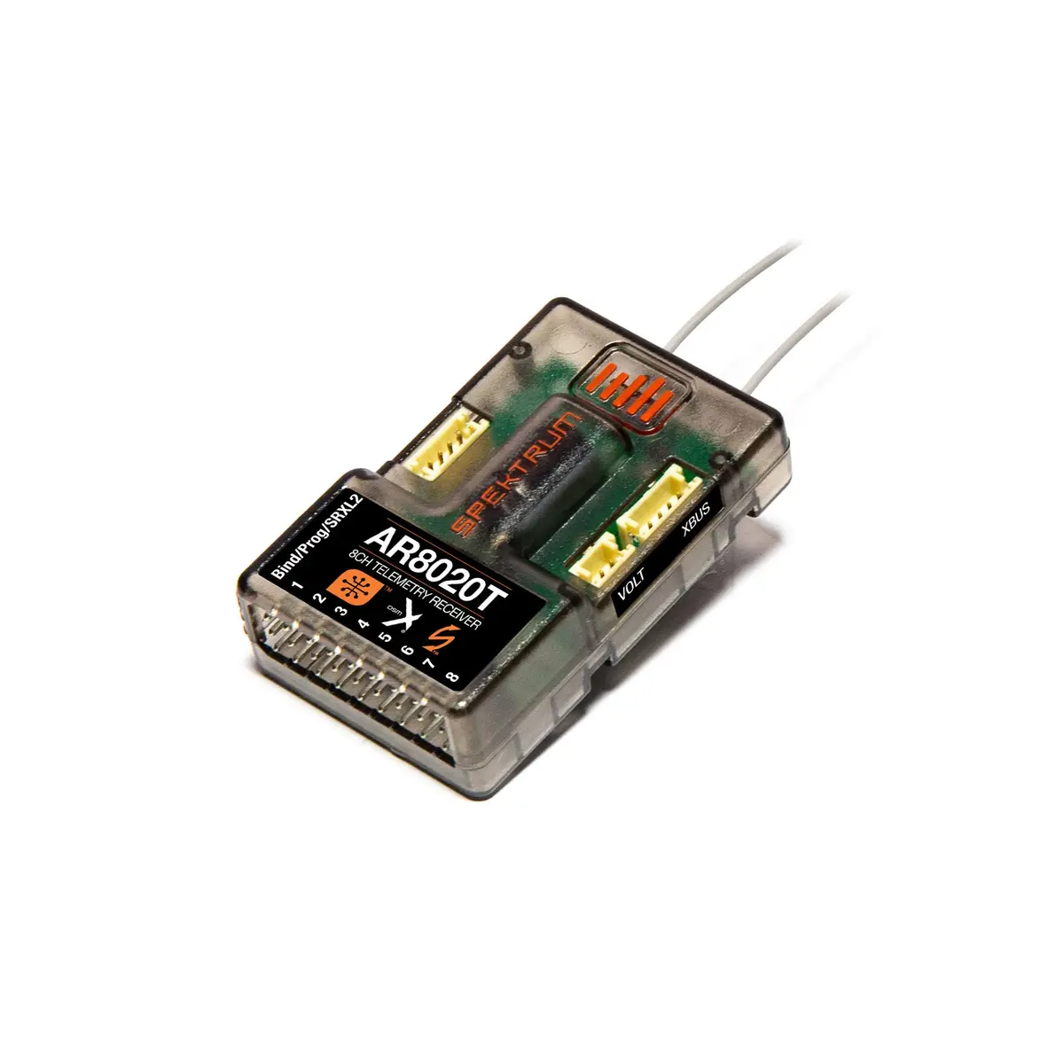 Spmar8020t Spektrum Dsmx 8-Channel Telemetry Receiver 1