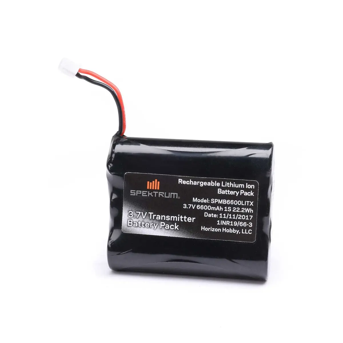 3.7V 6600Mah 1S Li-Ion Transmitter Battery: Nx6/Nx8/Nx10/Ix12, Tx Plug (Xh-1S) 1