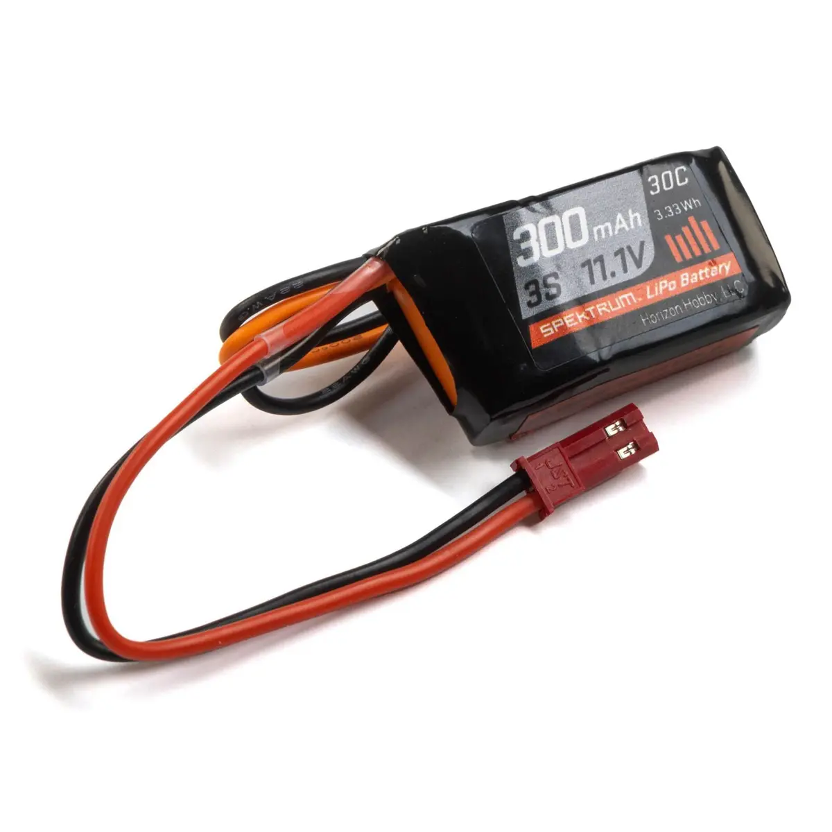 Spektrum Spmx3003sj30 300Mah 3S 11.1V 30C Lipo Battery; Jst Connector 1