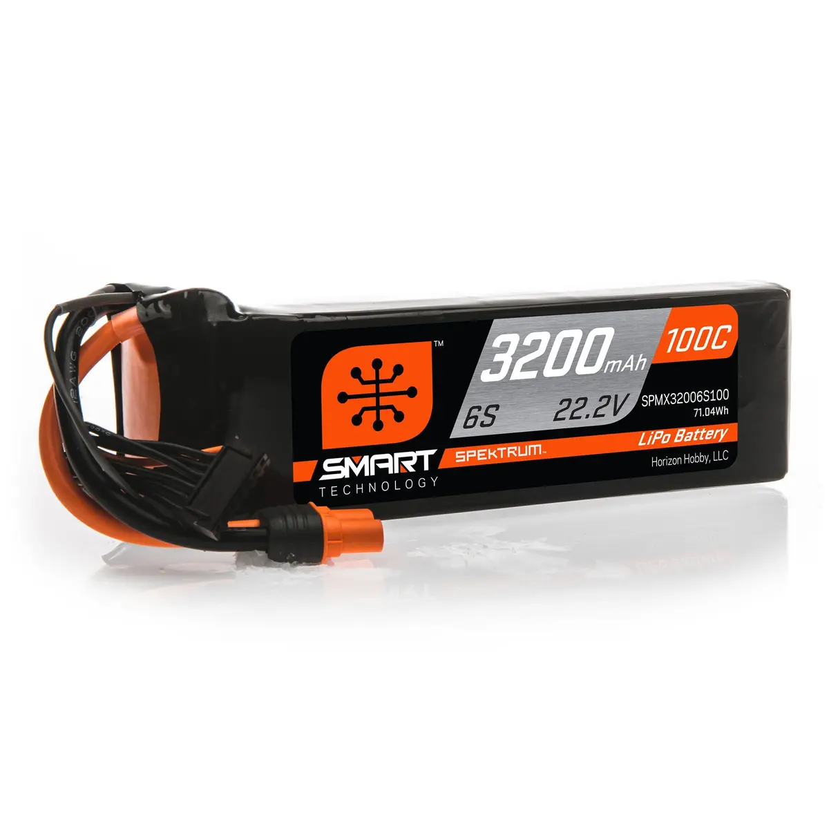 Spmx32006s100 3200Mah 6S 22.2V 100C Smart Lipo Battery; Ic5 1