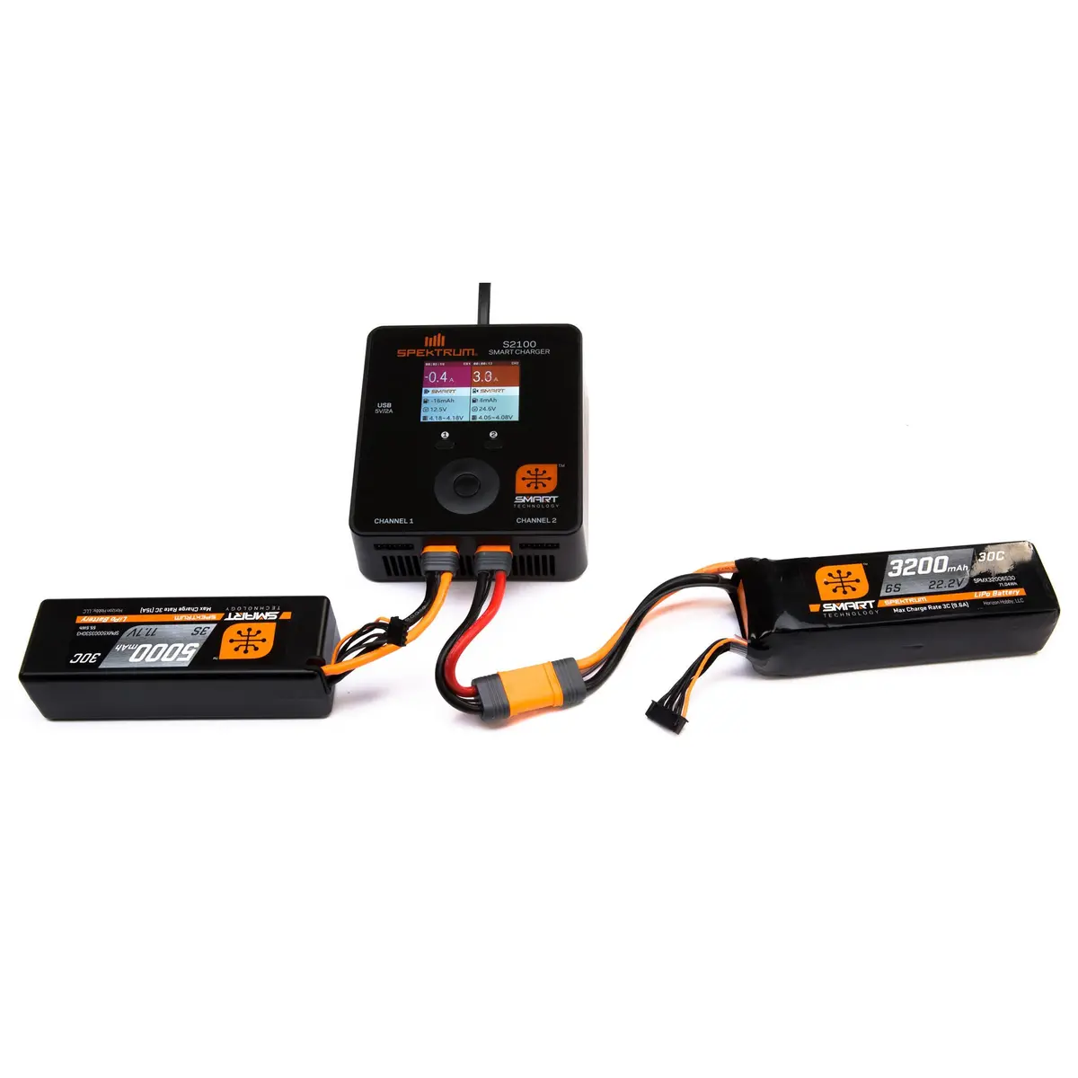 Spmx32006s30 3200Mah 6S 22.2V 30C Smart Lipo Battery; Ic5 2