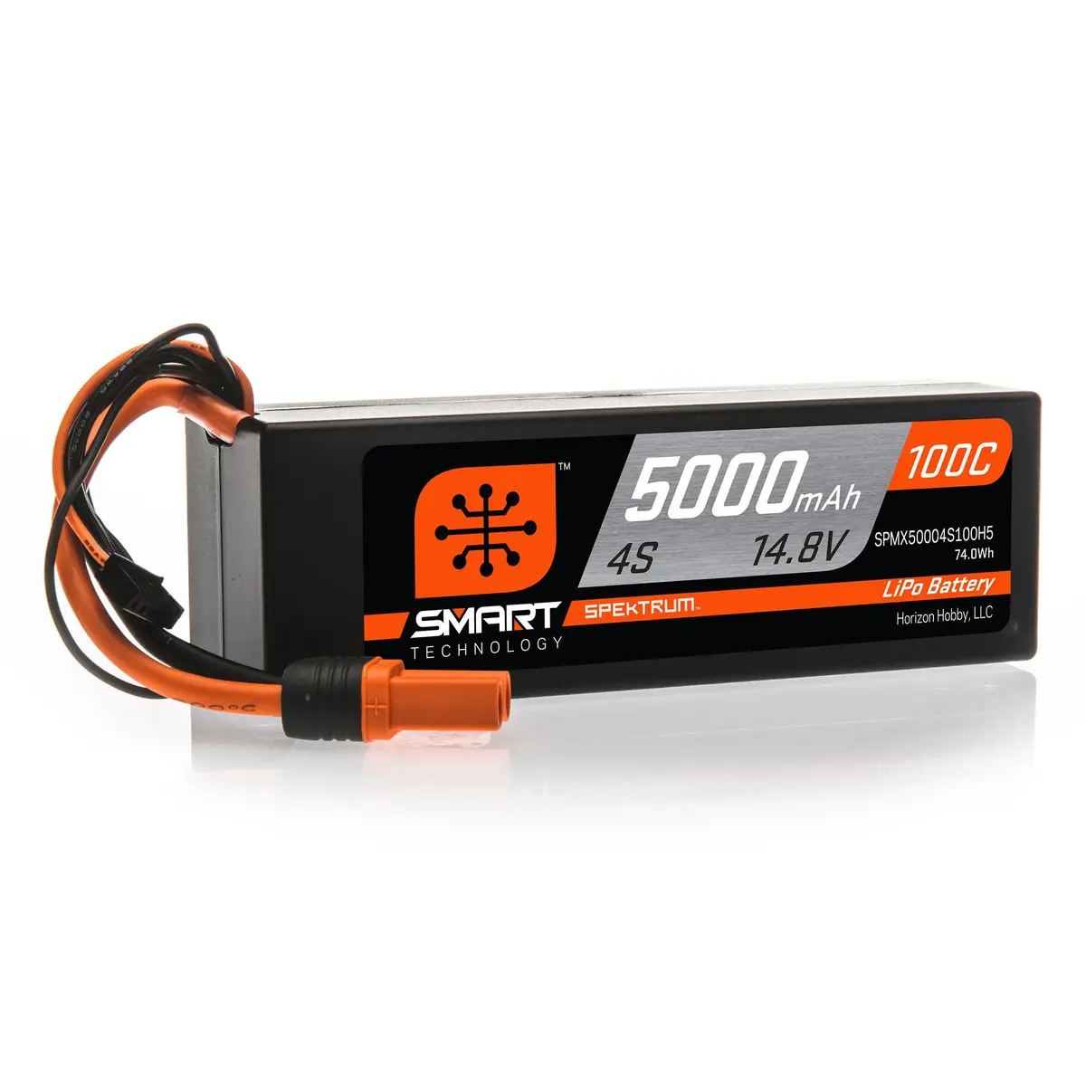 Spmx50004s100h5 5000Mah 4S 14.8V 100C Smart Lipo Hardcase; Ic5 1