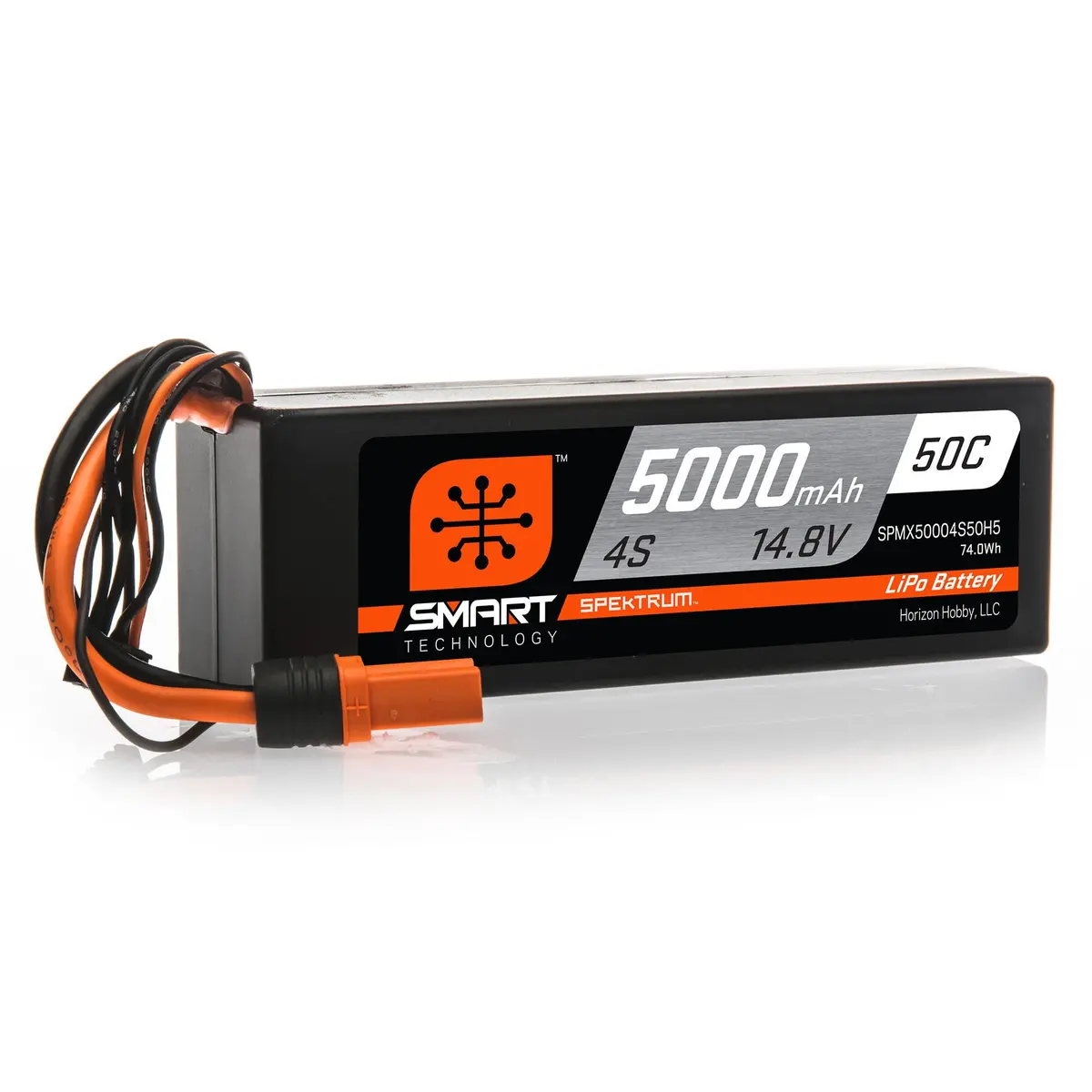 Spmx50004s50h5 5000Mah 4S 14.8V 50C Smart Lipo Hardcase; Ic5 1