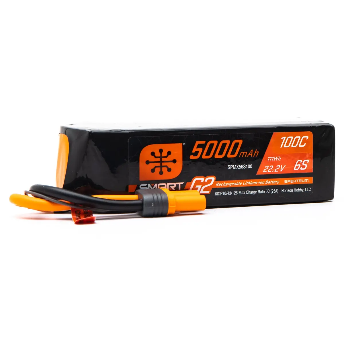 Spmx56s100 5000Mah 6S 22.2V Smart G2 Lipo 100C; Ic5 1