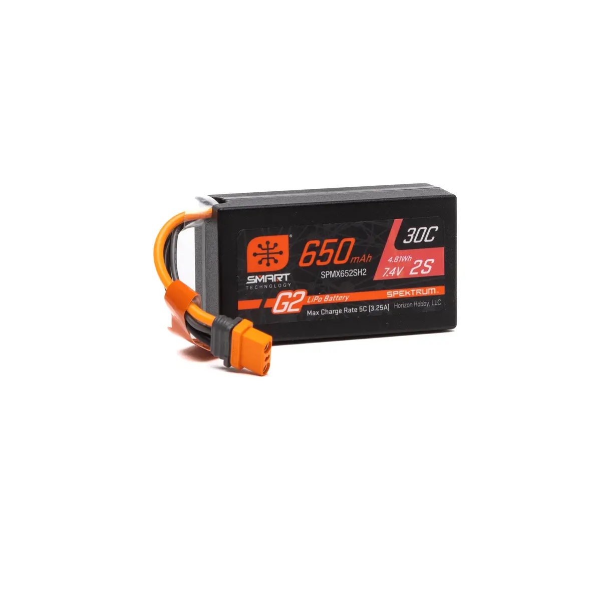 650Mah 2S 7.4V Smart G2 30C Lipo; Ic2 1