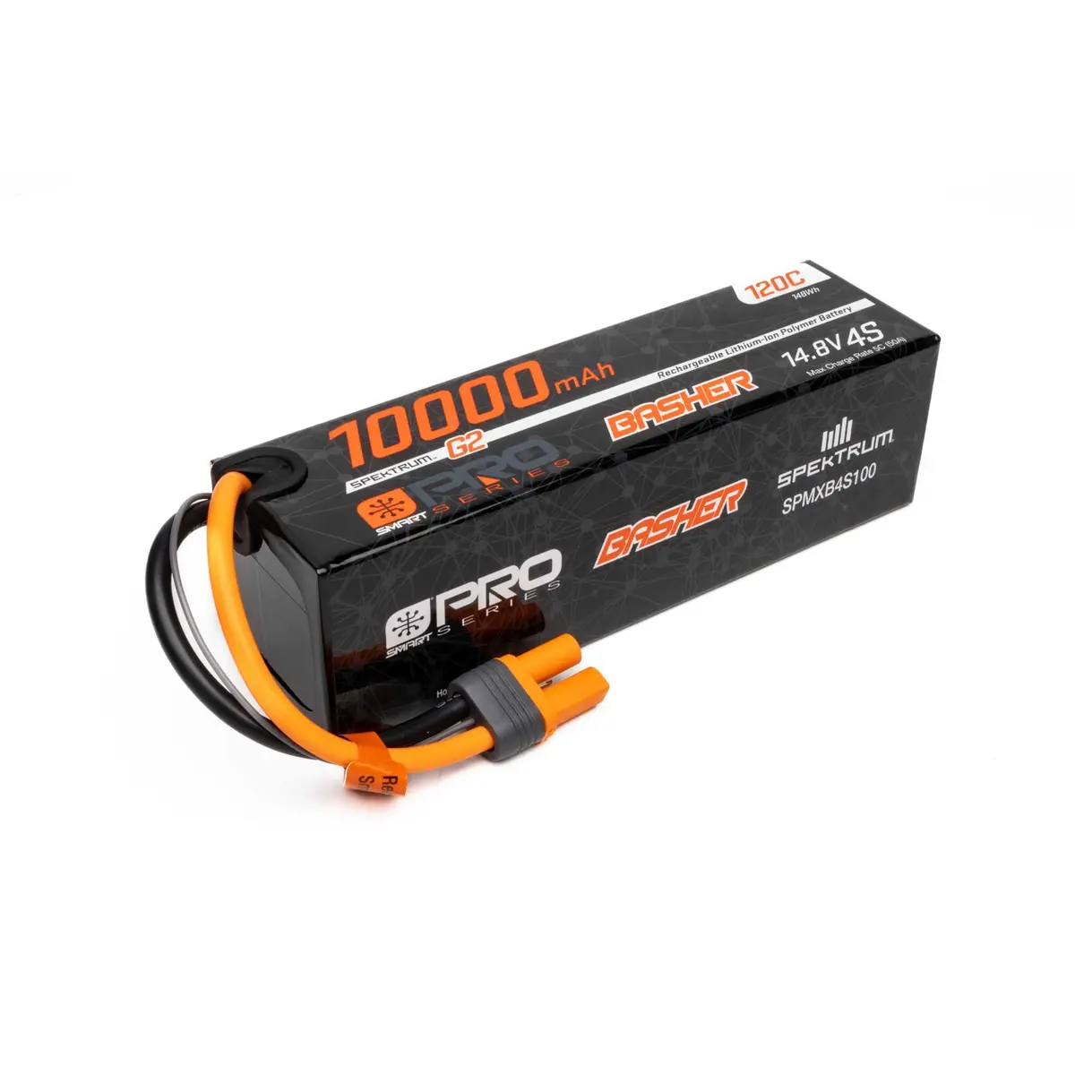10000Mah 4S 14.8V Smart Pro Basher Lipo 120C; Ic5 2