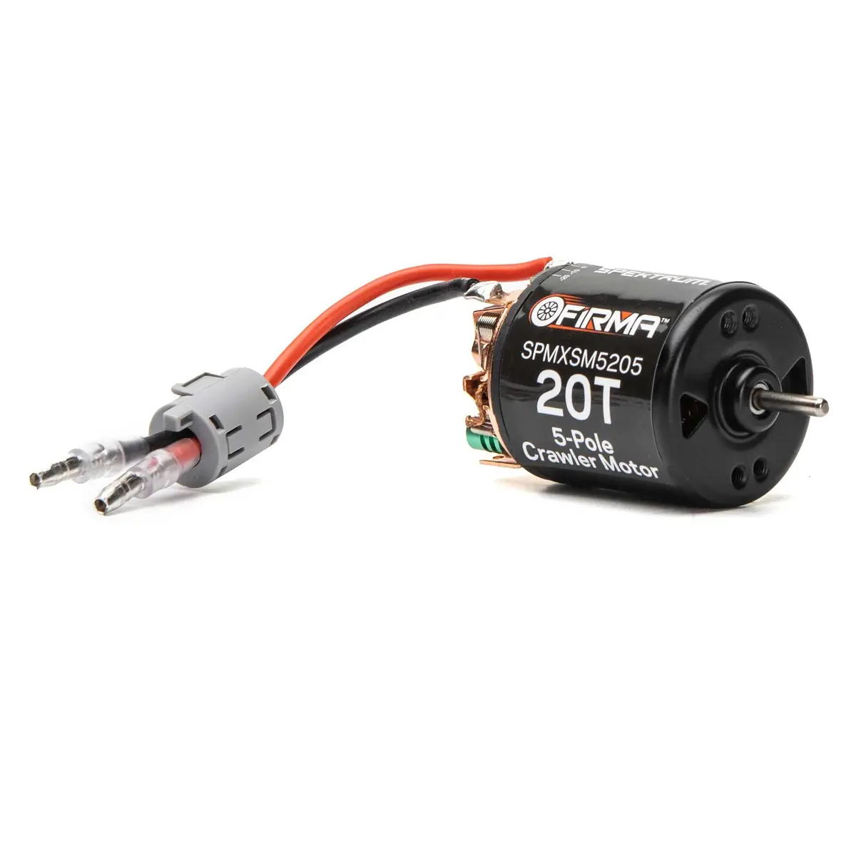 Spektrum Firma Spmxsm5205 20T Rebuildable 5 Pole Brushed Crawler Motor 1