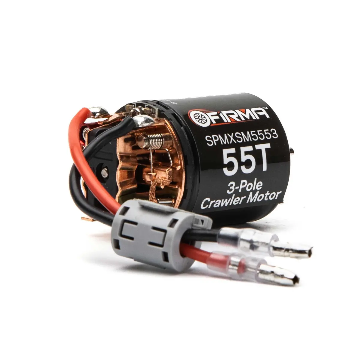 Spektrum Firma Spmxsm5553 55T Rebuildable 3 Pole Brushed Crawler Motor 1