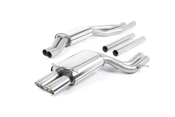 Milltek Audi B5 Rs4 2.7T Cat-Back Exhaust (Non-Resonated) 1