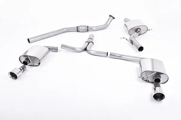 Milltek Audi A4/A5 (B8) Cat-Back Exhaust System With Dual Outlet 1