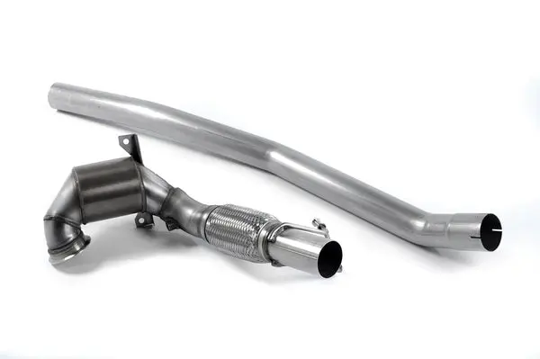 Milltek Vw/Audi Large Bore Downpipe And Hi-Flow Sports Cat 2