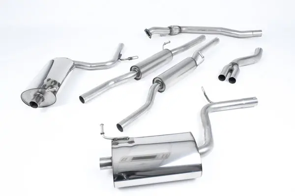 Milltek Audi A4 (B7) Cat-Back Exhaust System (Manual) - Polished Tips 1