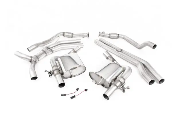 Milltek Audi Rs5 Coupe (B9) Race Cat-Back Exhaust System (Non-Resonated) 1