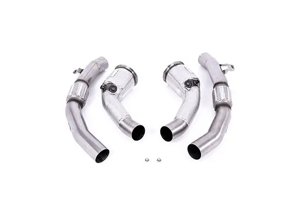Milltek Audi Rs6/Rs7 (C8) & S8 (D5) Large-Bore Downpipes And Cat Bypass Pipes 1