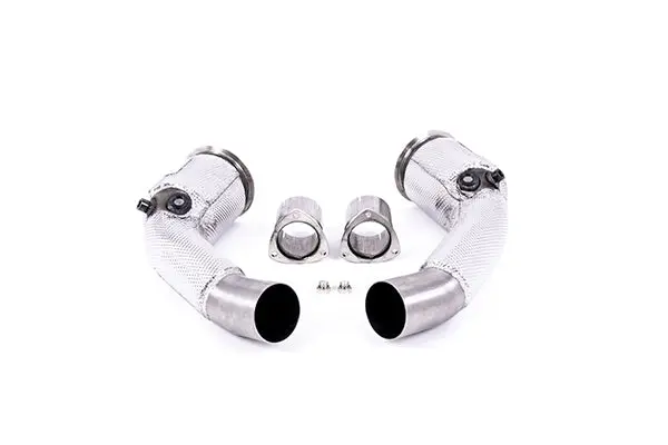 Milltek Audi Rs6/Rs7 (C8) & S8 (D5) Large-Bore Downpipes And Cat Bypass Pipes 1
