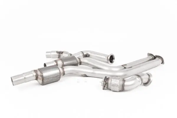 Milltek Bmw M2 Competition Coupe (F87) Large-Bore Downpipes And Hi-Flow Sports Cats 1