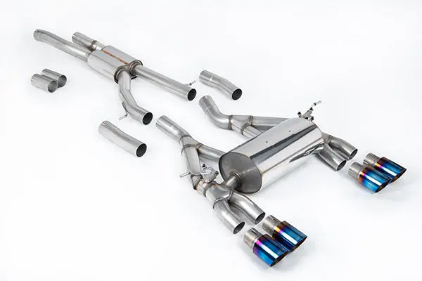 Milltek Bmw F80 M3 & F82/83 M4 Cat-Back Exhaust Equal Length System (Loudest) 1