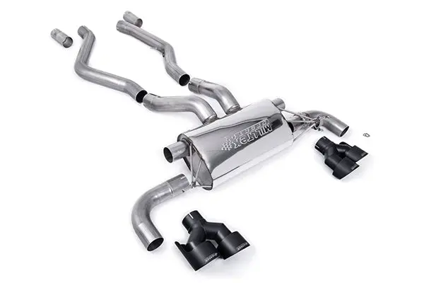 Milltek Bmw G20 M340i Axle-Back With Quad Gt-100 Tips 1