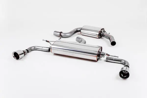 Milltek Vw Mk6 Gti Cat-Back Exhaust System (Resonated) W/ 100Mm Gt100 Polilshed Tips 1