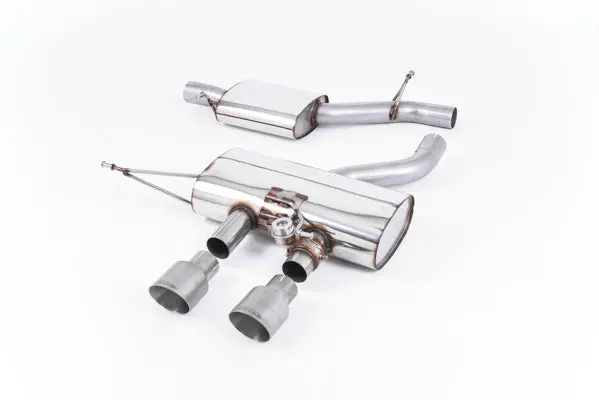 Milltek Vw Mk6 Golf R Cat-Back Active Exhaust System (Resonated) W/ Titanium Tips 1