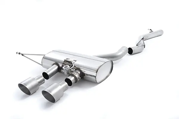 Milltek Vw Mk6 Golf R Cat-Back Exhaust System (Non-Resonated) W/ Titanium Tips 1