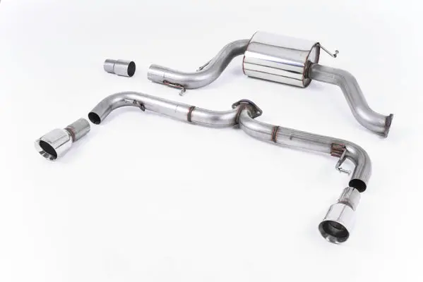 Milltek Vw Mk6 Gti Edition 35 Cat-Back Exhaust (Non-Resonated) W/ 100Mm Gt100 Polished Tips 1