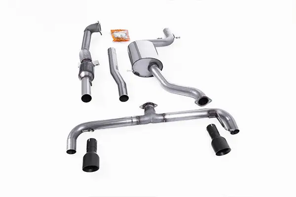 Milltek Vw Mk6 Gti Turbo-Back W/ Hi-Flow Sports Cat (Non-Resonated) 1