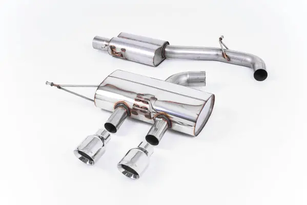 Milltek Vw Mk6 Golf R Cat-Back Exhaust System (Resonated) W/ Polished Tips 1