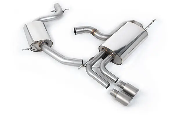 Milltek Vw Mk5 Gti Edition 30 Cat-Back Exhaust W/ Titanium Tips (Resonated) 1
