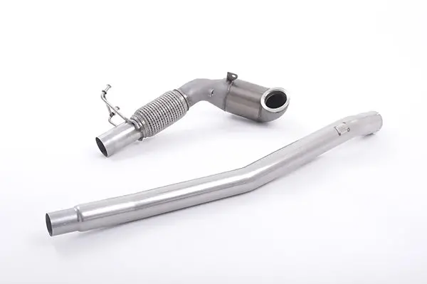 Milltek Vw/Audi Large Bore Downpipe And Hi-Flow Sports Cat 1