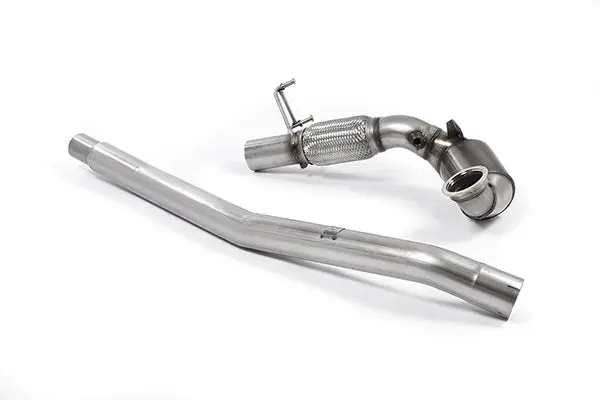 Milltek Vw Mk7/Mk7.5 Gti Large Bore Downpipe & Hi-Flow Sports Cat 1