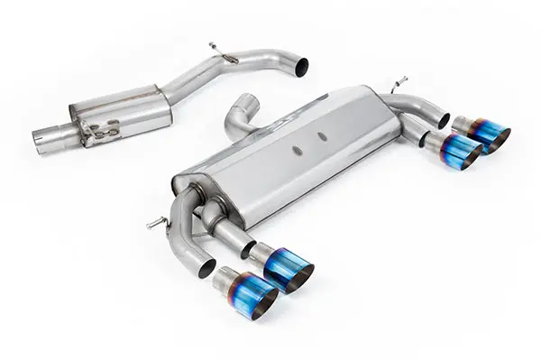 Milltek Vw Mk7 Golf R Cat-Back Exhaust Non-Valved Race System (Resonated) 1