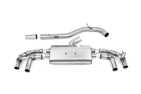 Milltek Vw Mk8 Golf R Particulate Filter-Back Exhaust System (Non-Resonated) 1