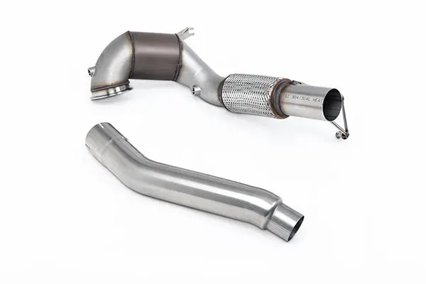 Milltek Vw Mk8 Gti Large Bore Downpipe And Hi-Flow Sports Cat 1