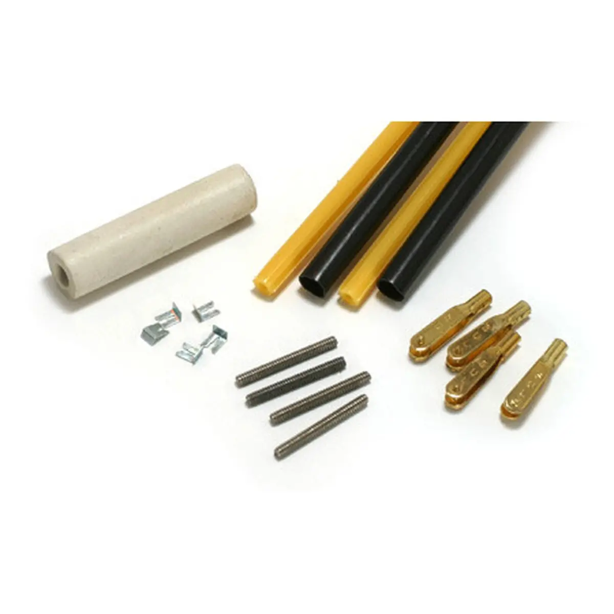 Pushrods 4-40 Black/Gold Clevis,36" 1