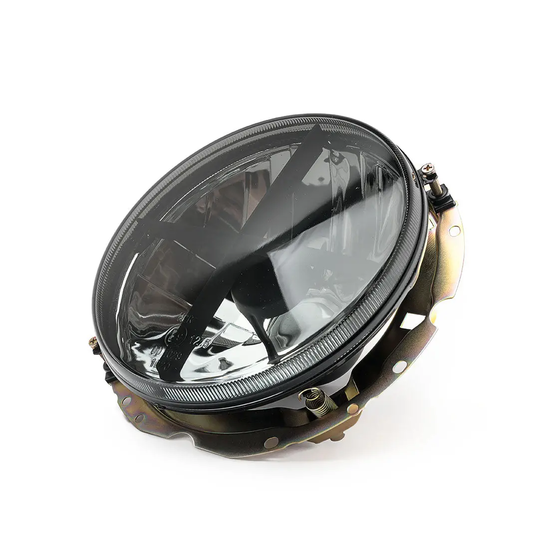 Mk1 7" Crystal Smoke Crosshair Headlights (Pair) 2